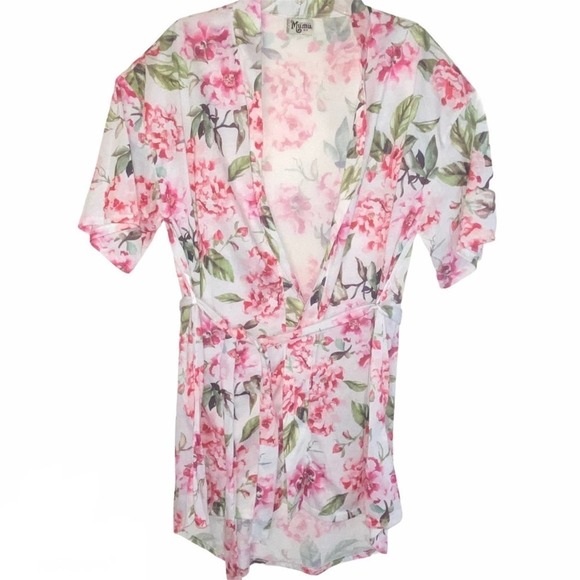 Show Me Your MuMu Floral Robe - Picture 1 of 7